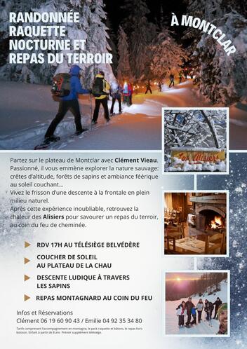 Snowshoeing and local meals